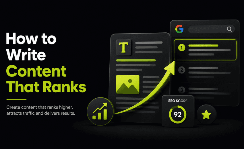 How to Write Content That Ranks on Google